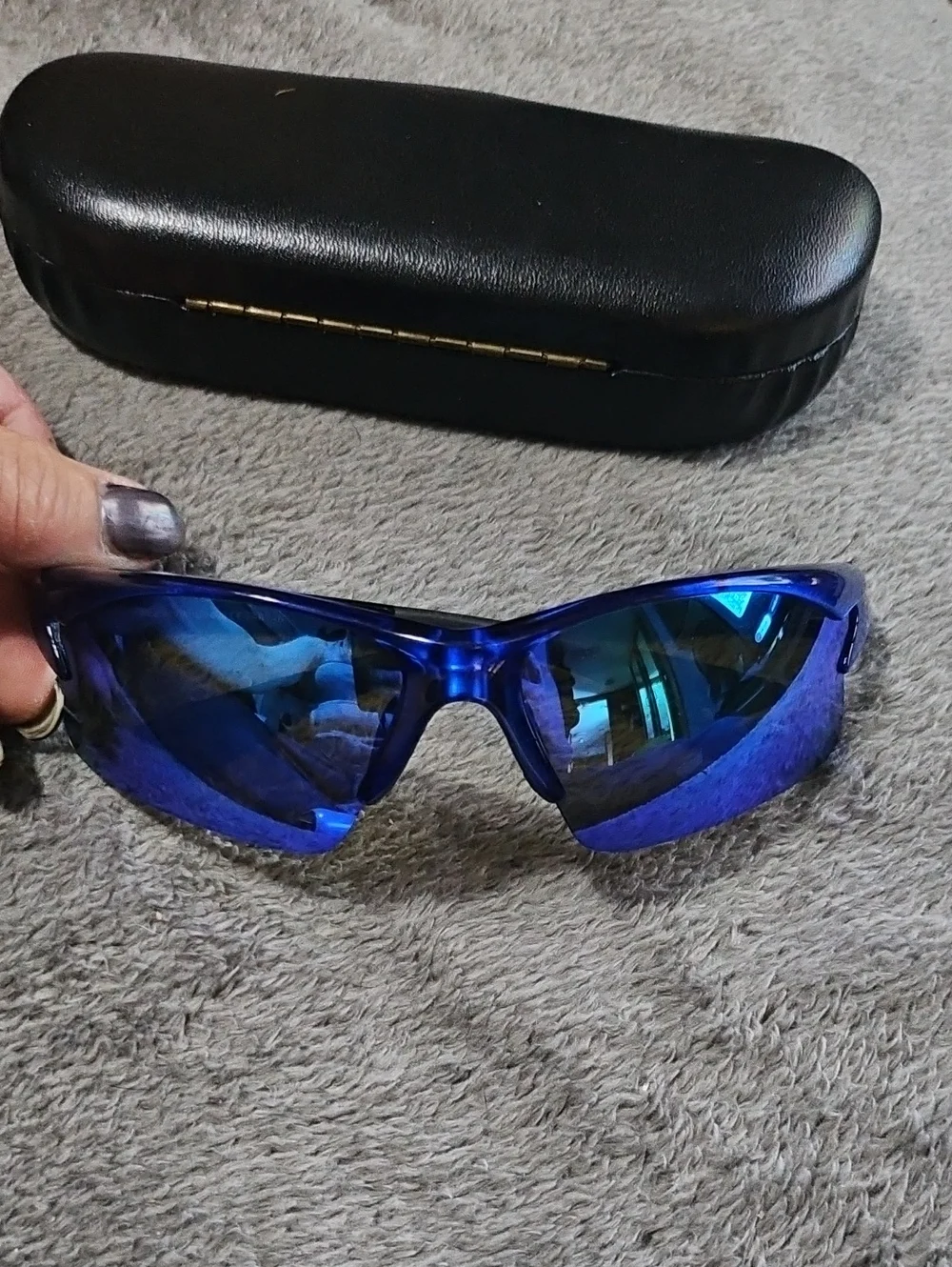 Artic Blue Mens Sunglasses